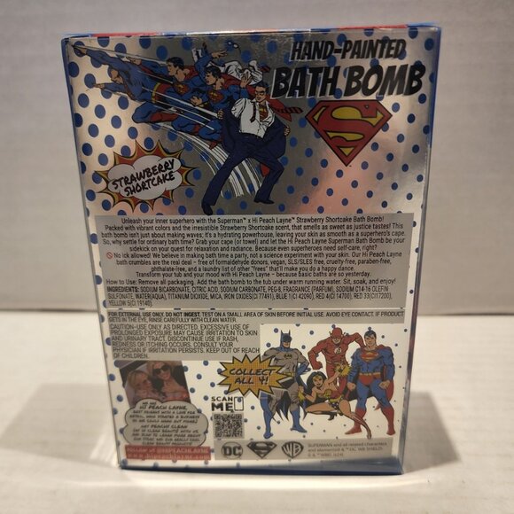 New Set of 3 Super Hero Bath Bombs - Wonder Woman, Superman & The Flash - Picture 5 of 8